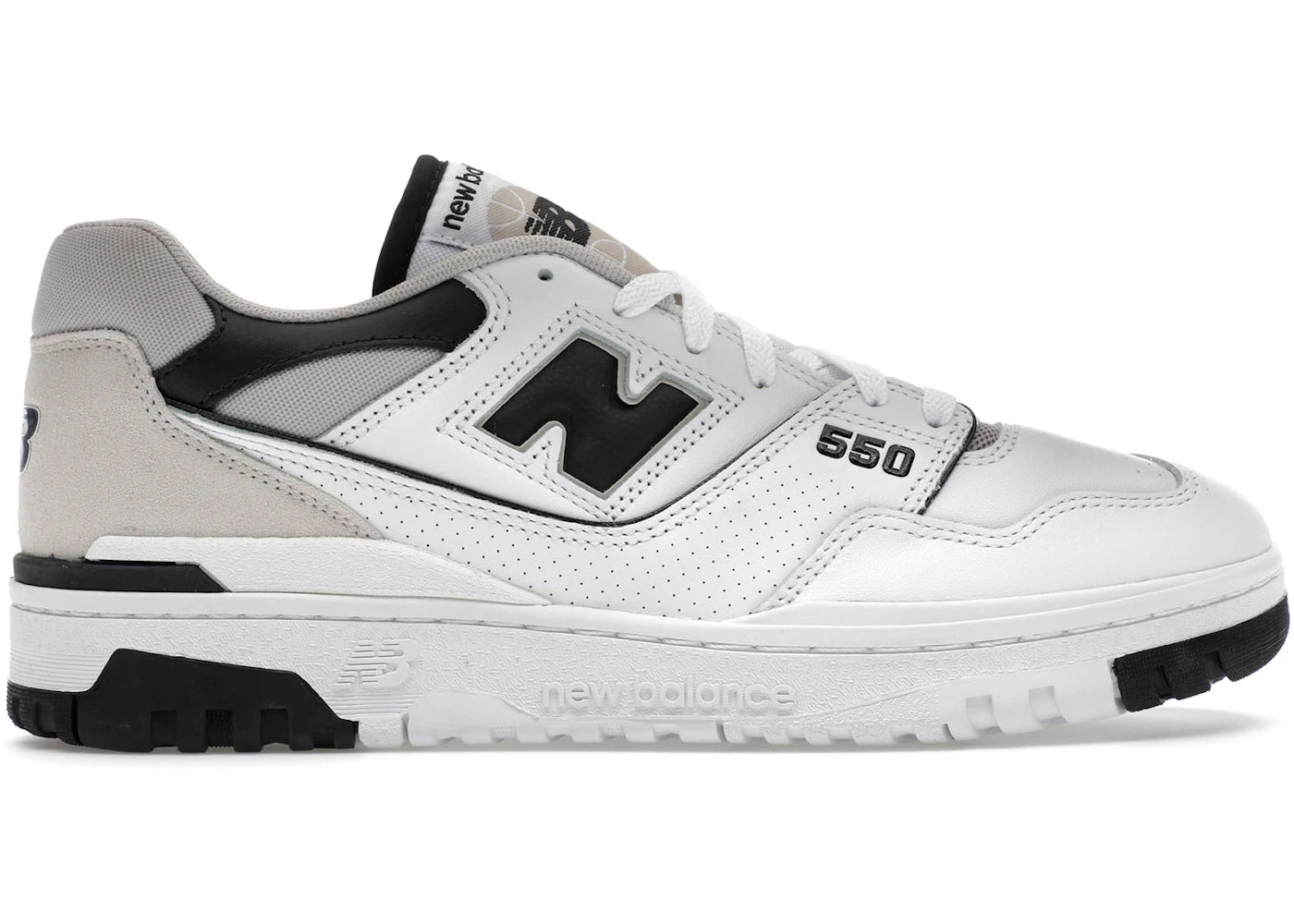 New Balance 550 - Blanc Noir Moonrock