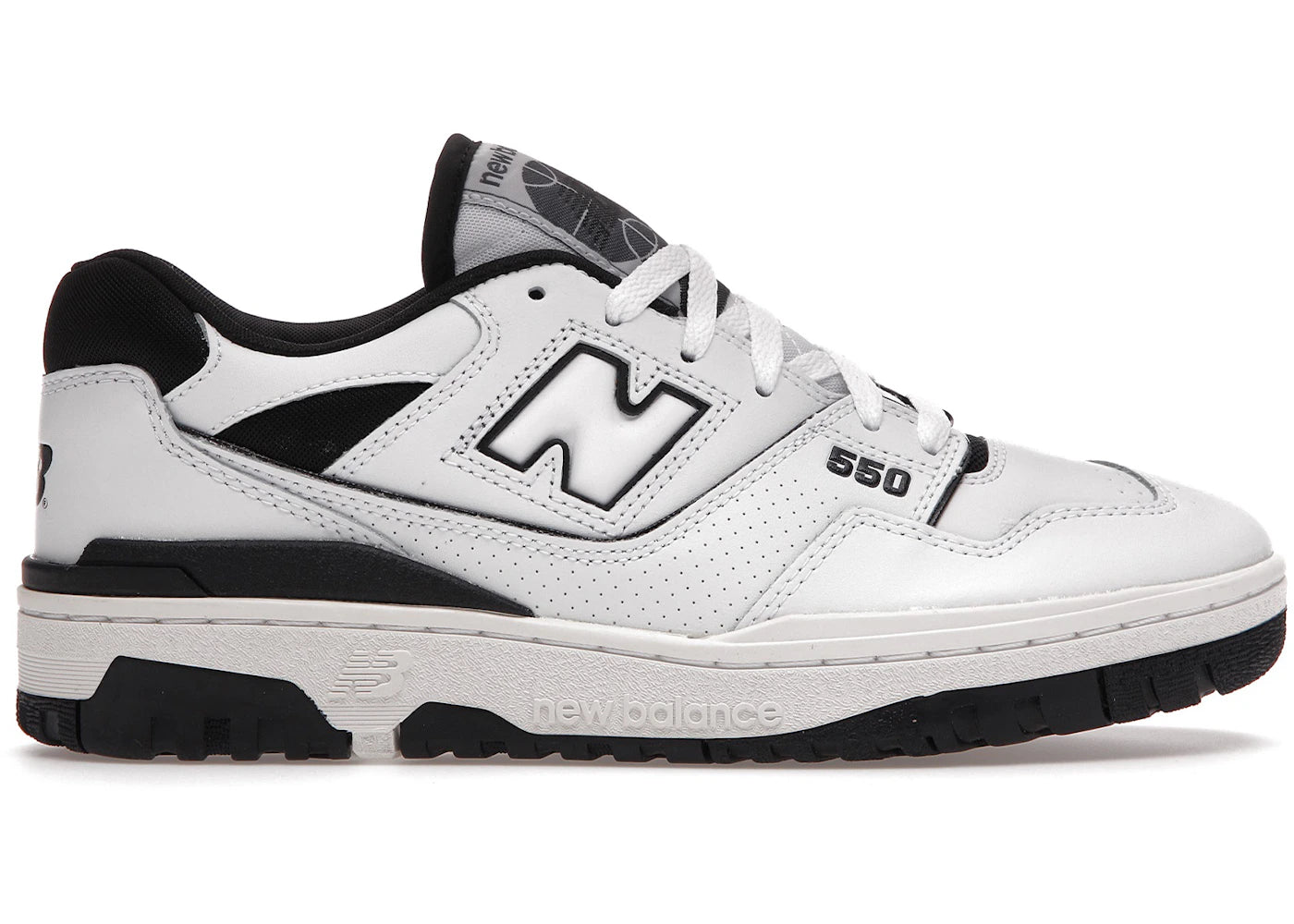 New Balance 550-White Black