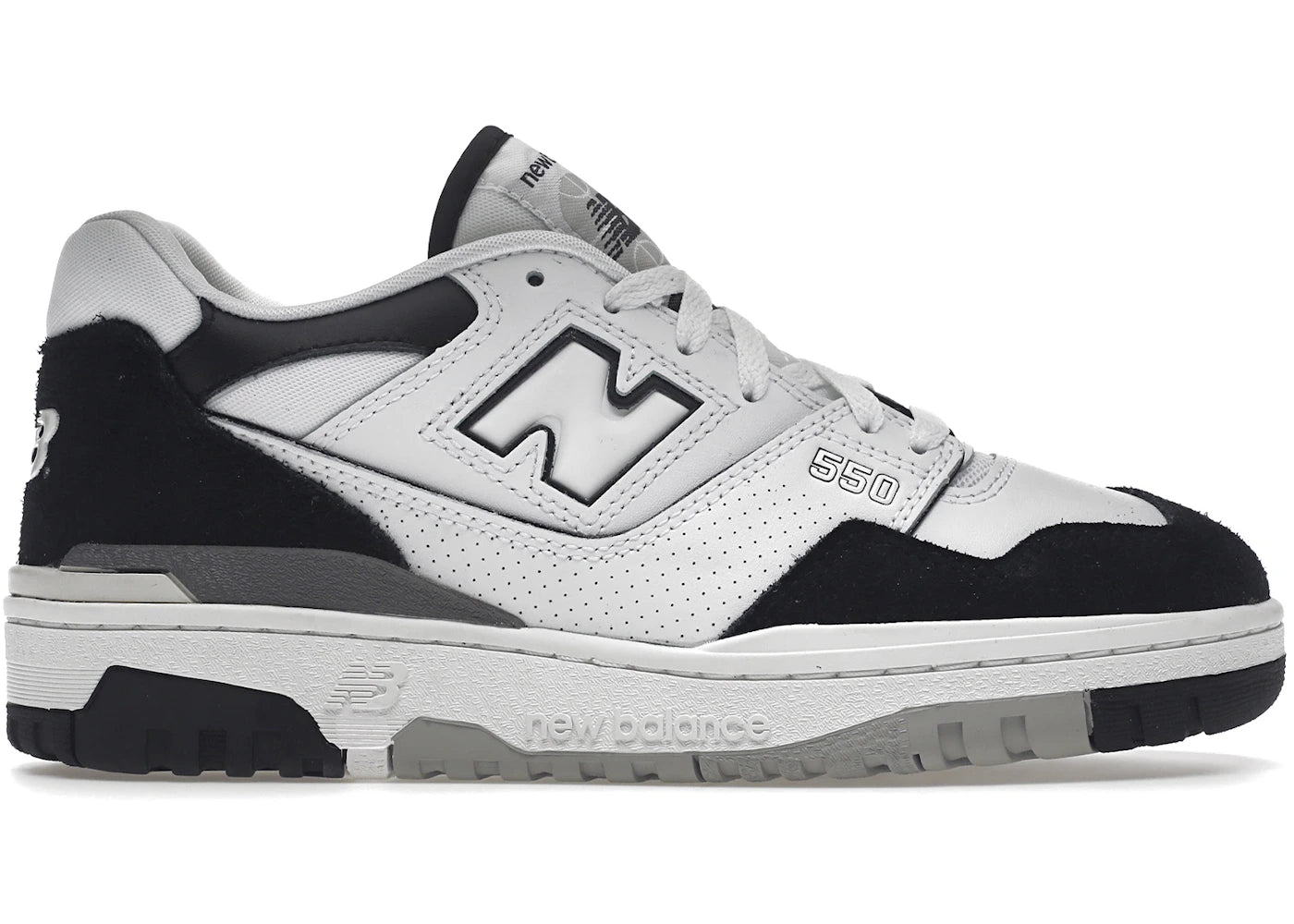 New Balance 550-White Black Rain Cloud