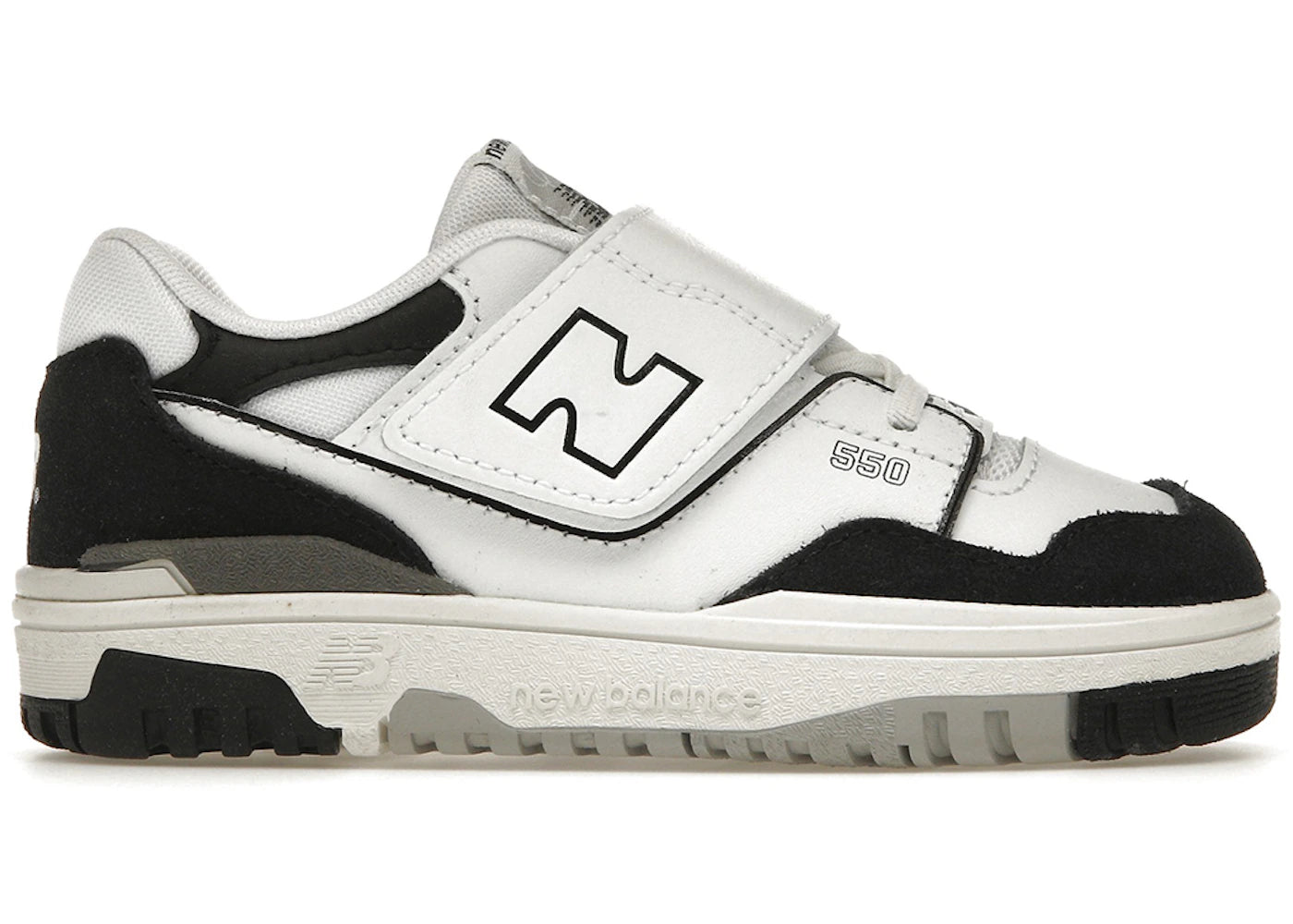 New Balance 550-White Black Rain Cloud (TD)