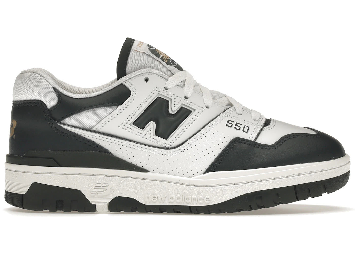 New Balance 550-White Dark Green