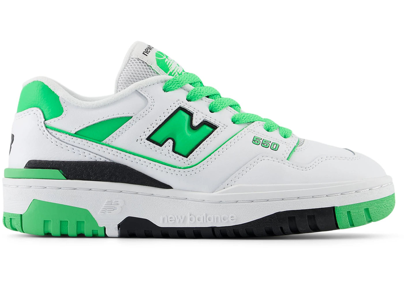 New Balance 550-White Green Apple (GS)