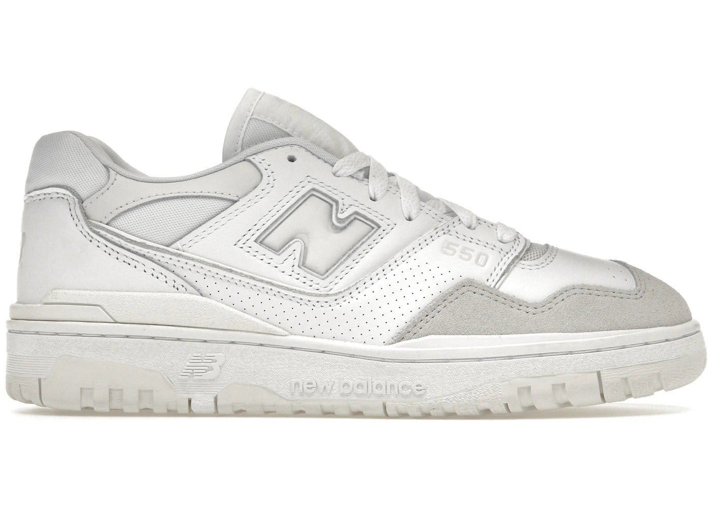 New Balance 550-White Grey Toe
