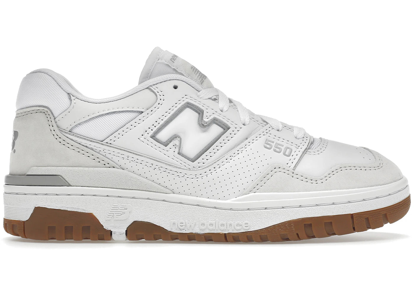 New Balance 550-White Gum