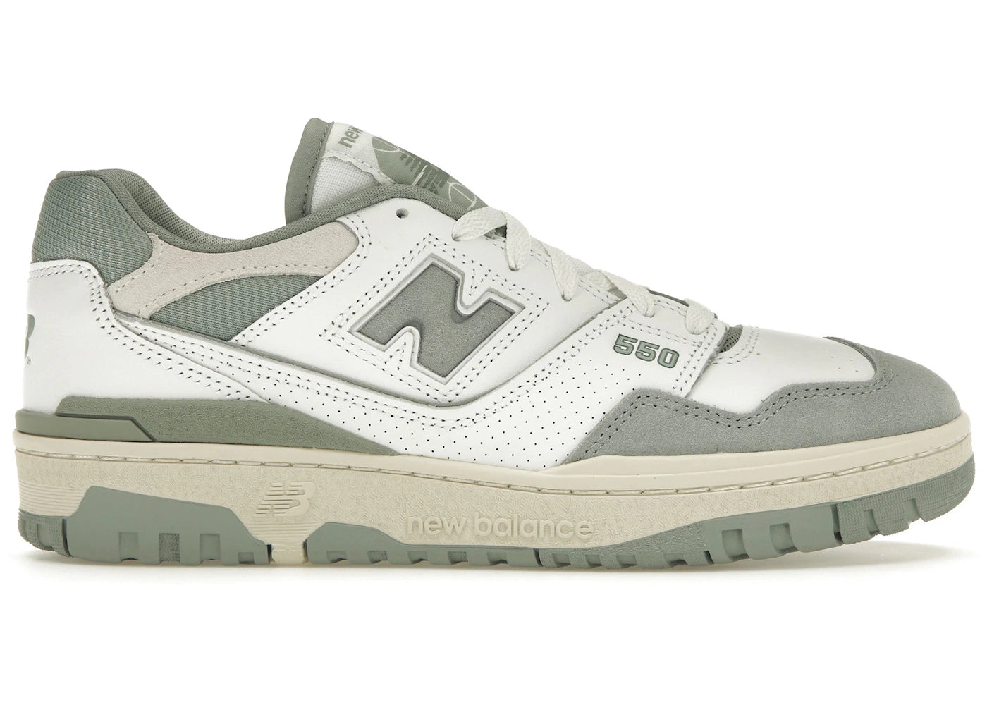 New Balance 550-White Juniper