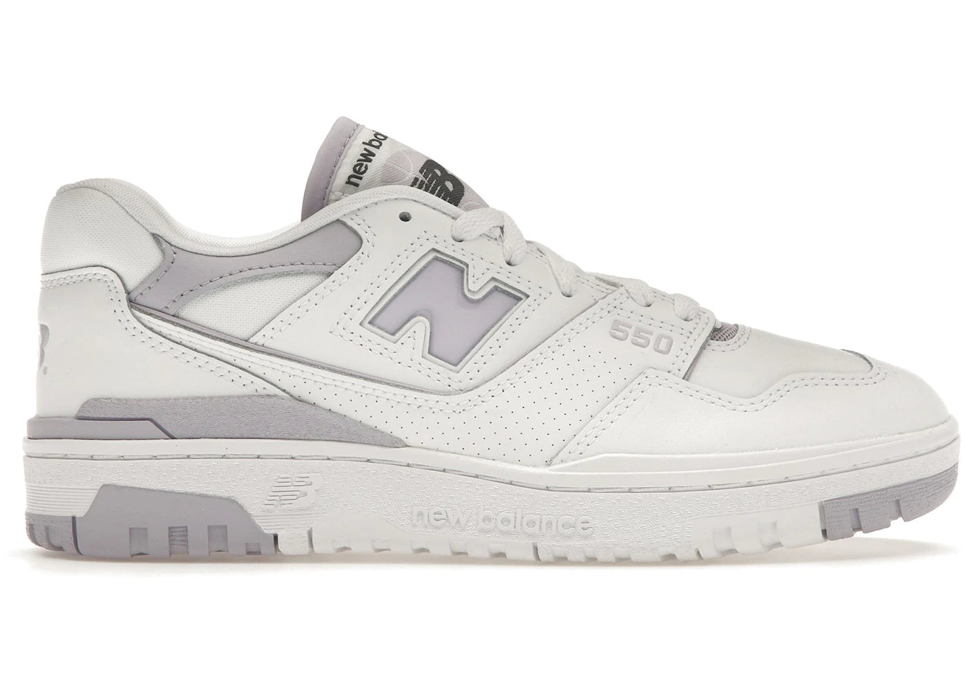 New Balance 550-White Lilac (Women's)