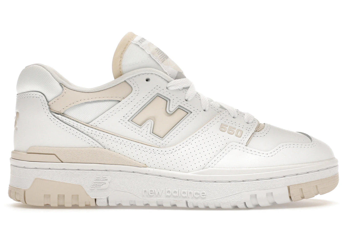New Balance 550-White Linen (Women's)