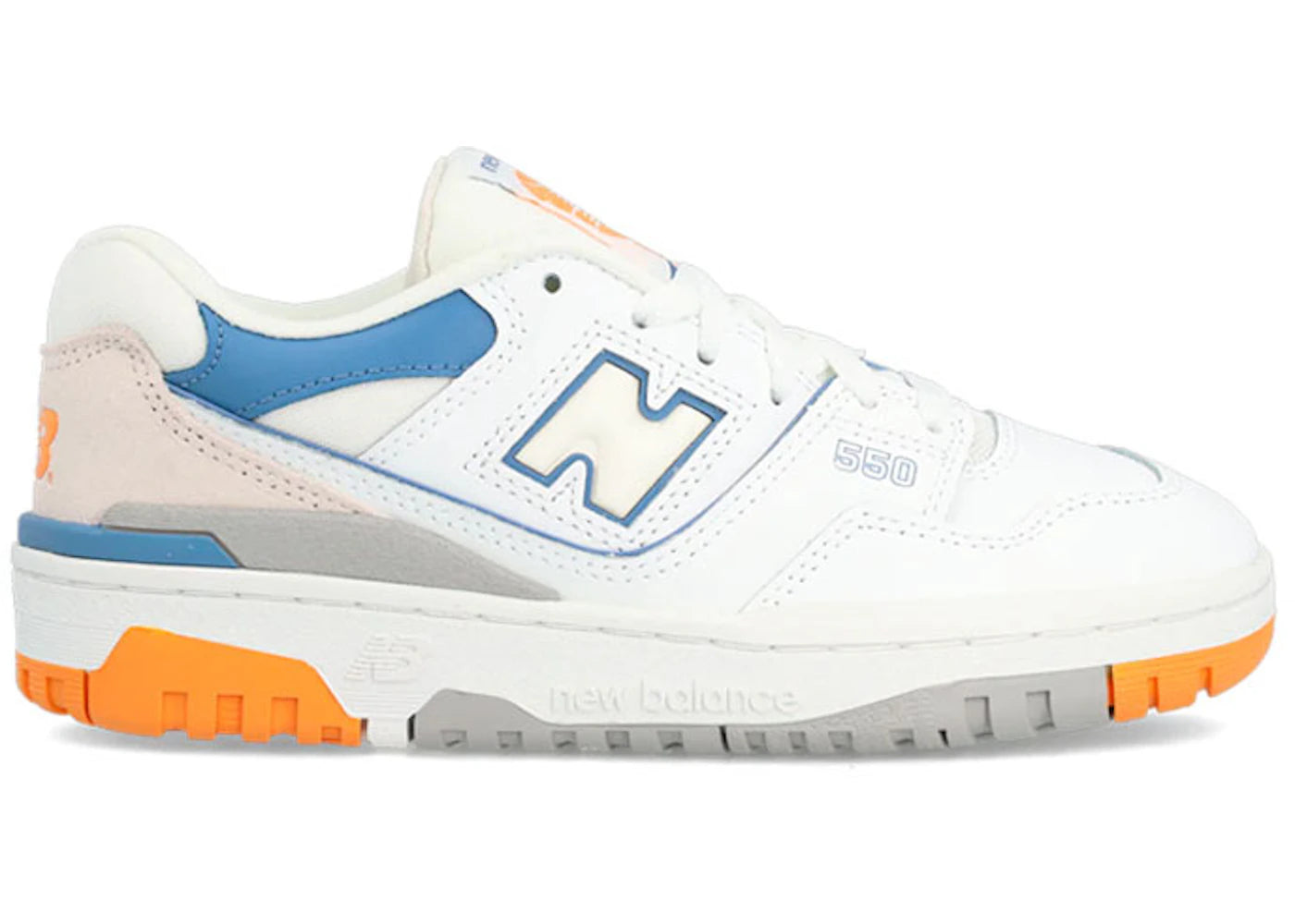 New Balance 550-White Mercury Blue (GS)
