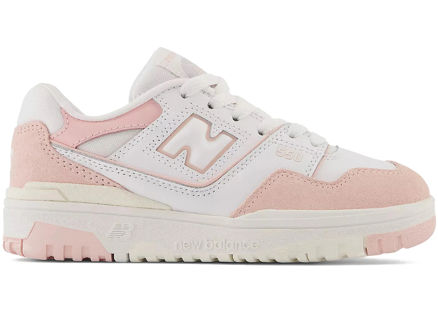 New Balance 550-White Pink Haze (PS)