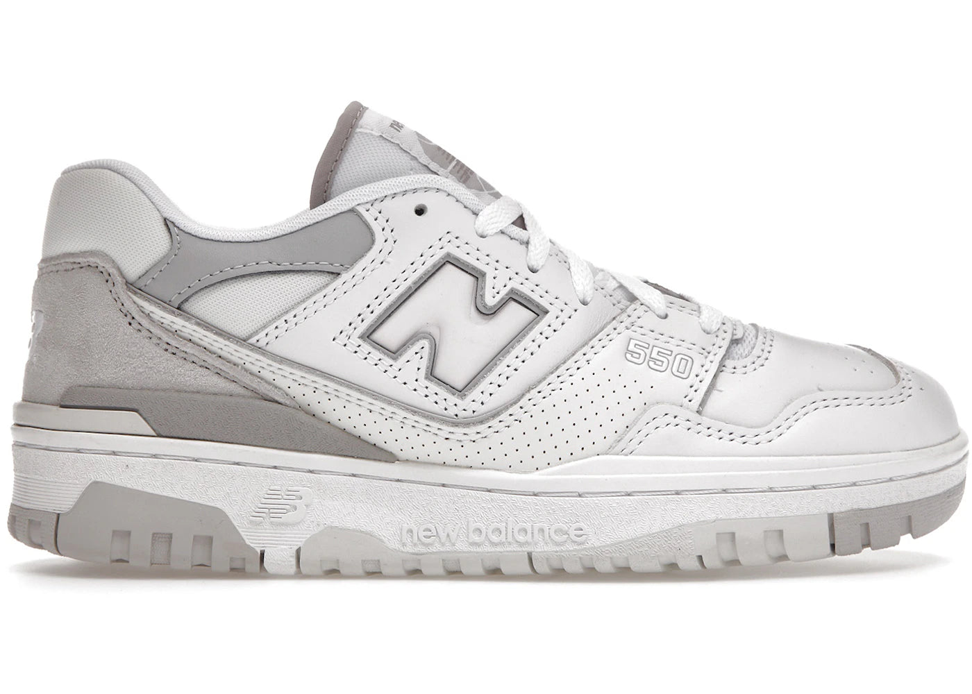 New Balance 550 - Nuage de pluie blanc (Femme)