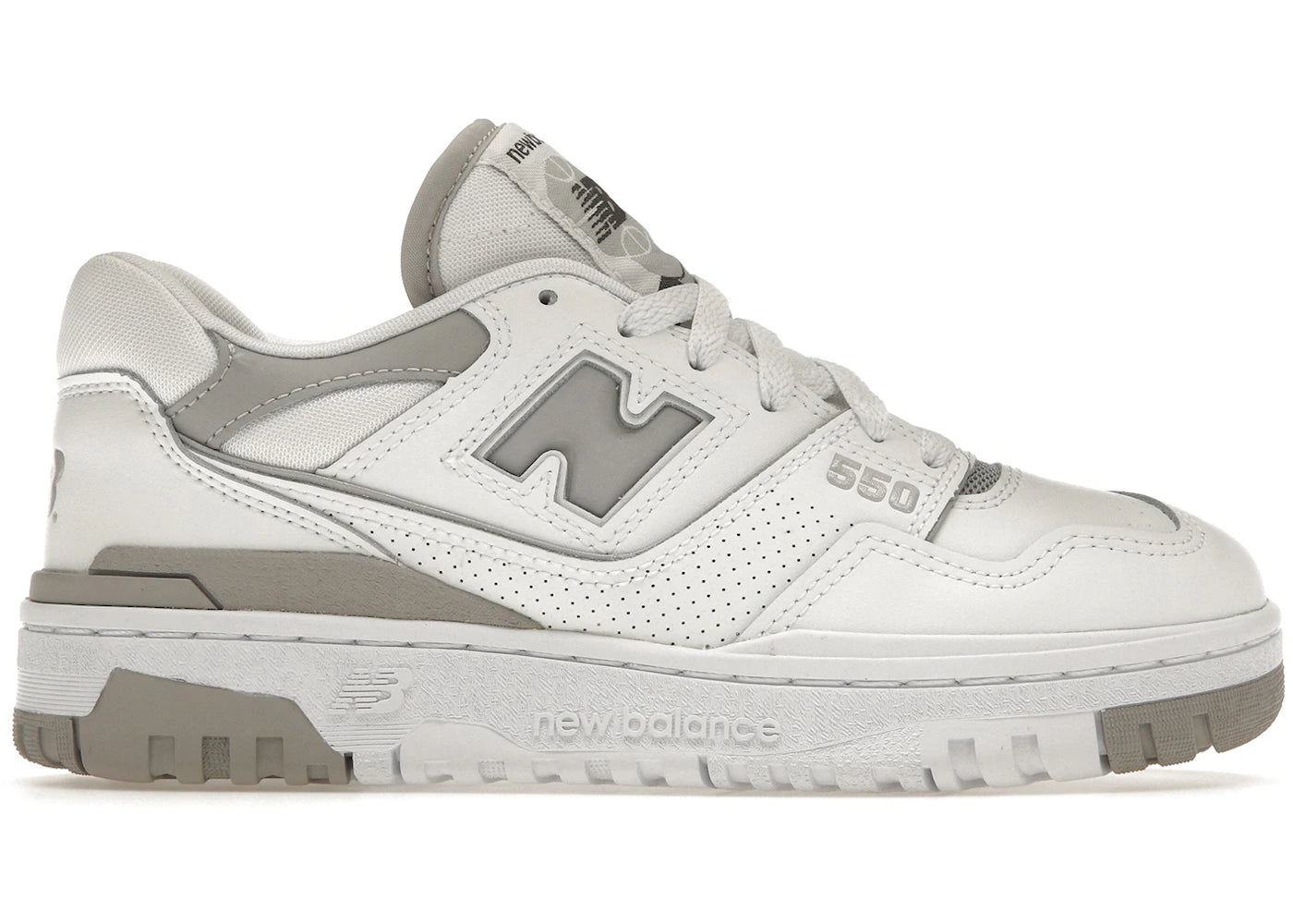 New Balance 550 - Nuage de pluie blanc (Femme)