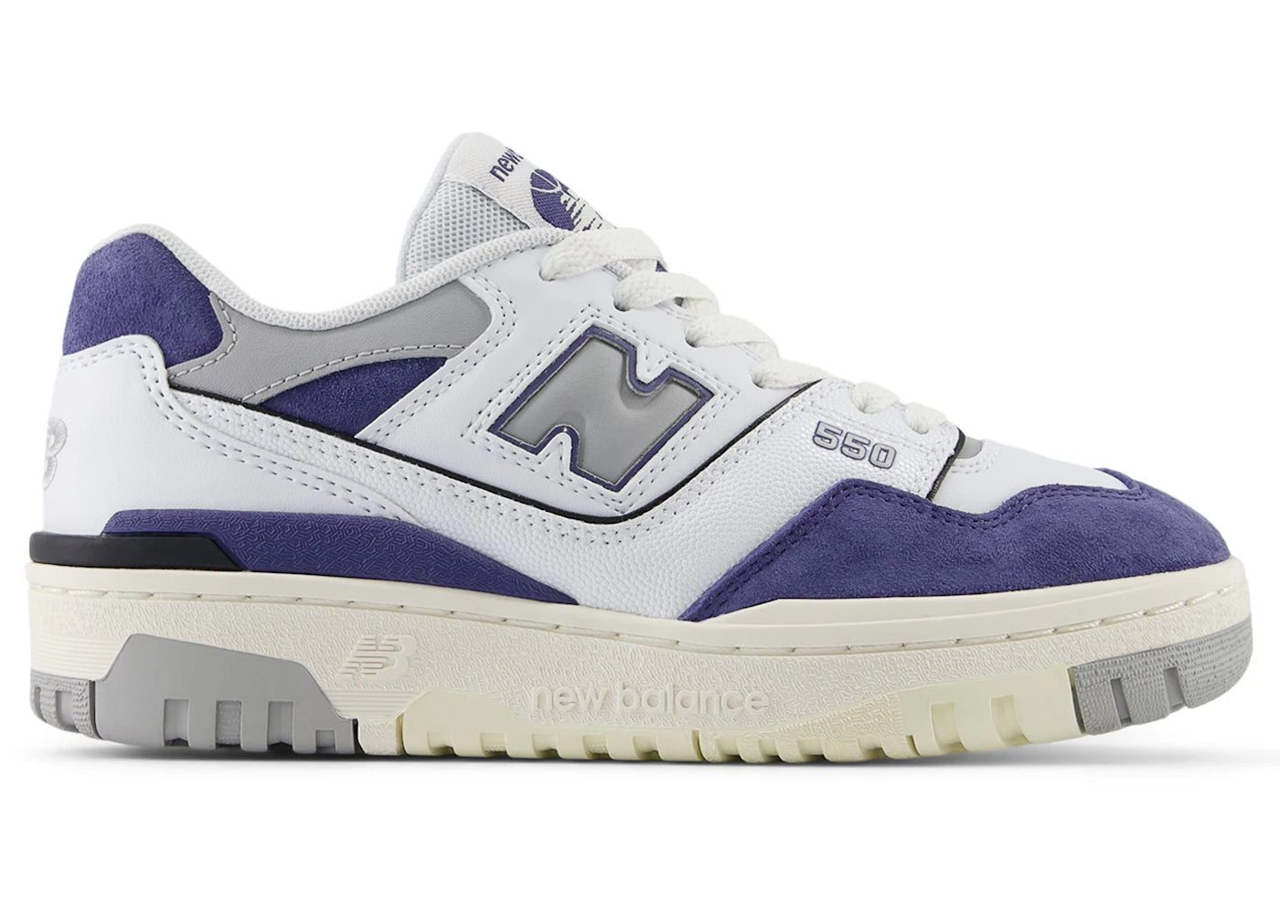 New Balance 550 - Nuage de pluie blanc (GS)