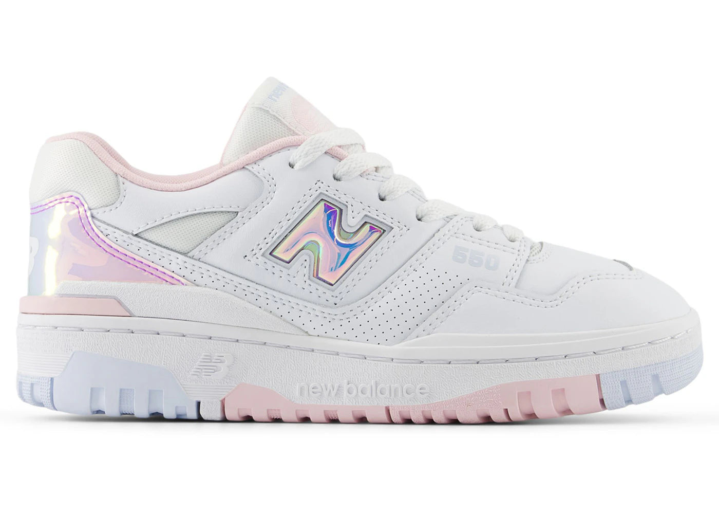 New Balance 550 - Sucre Rose Blanc (GS)