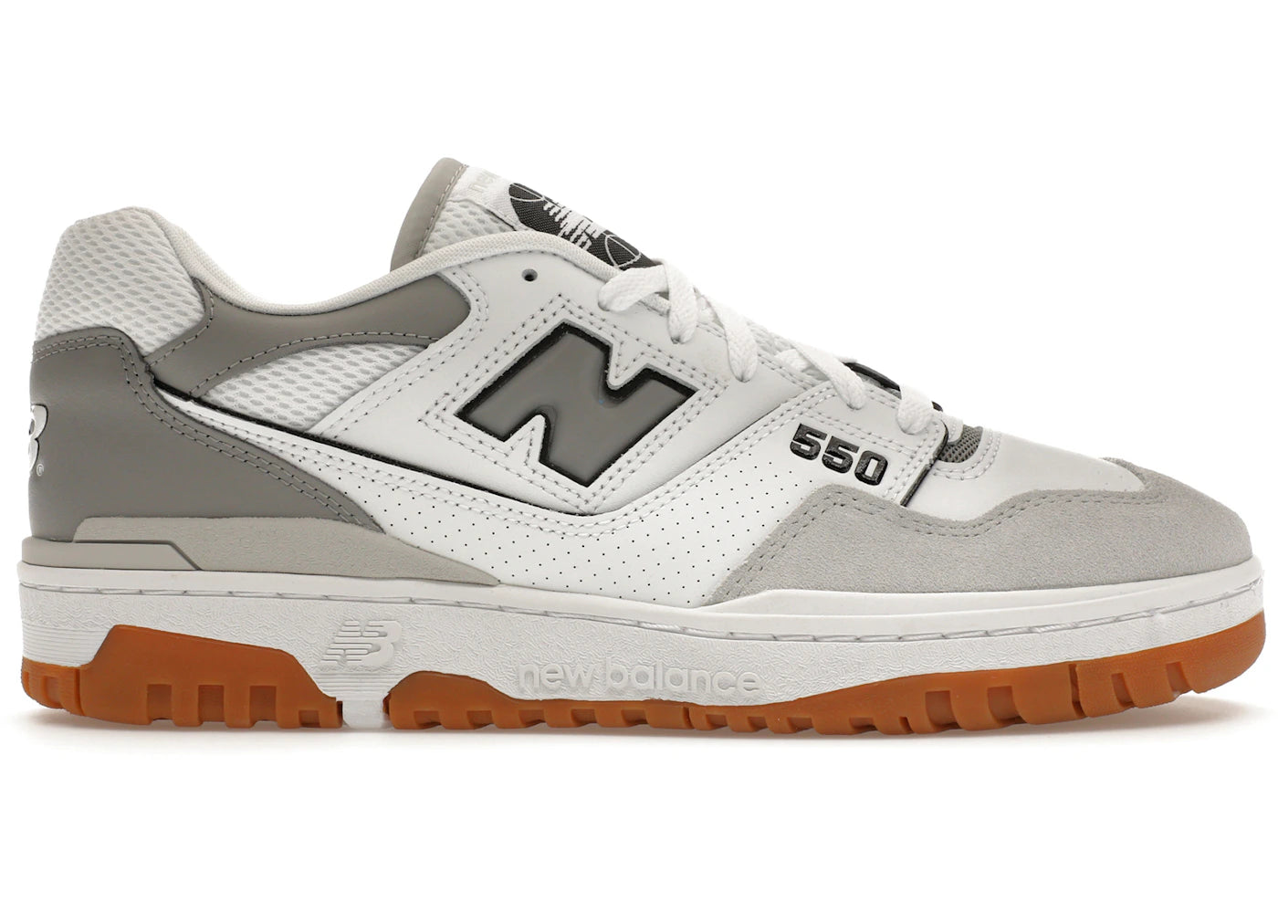 New Balance 550-White Slate Grey