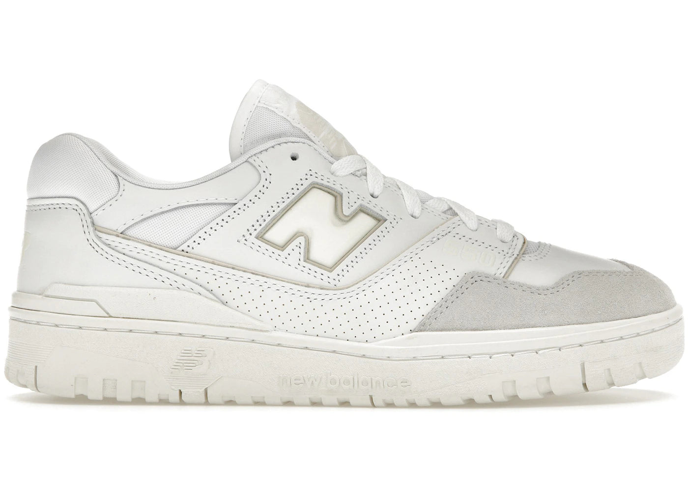 New Balance 550-White White Grey