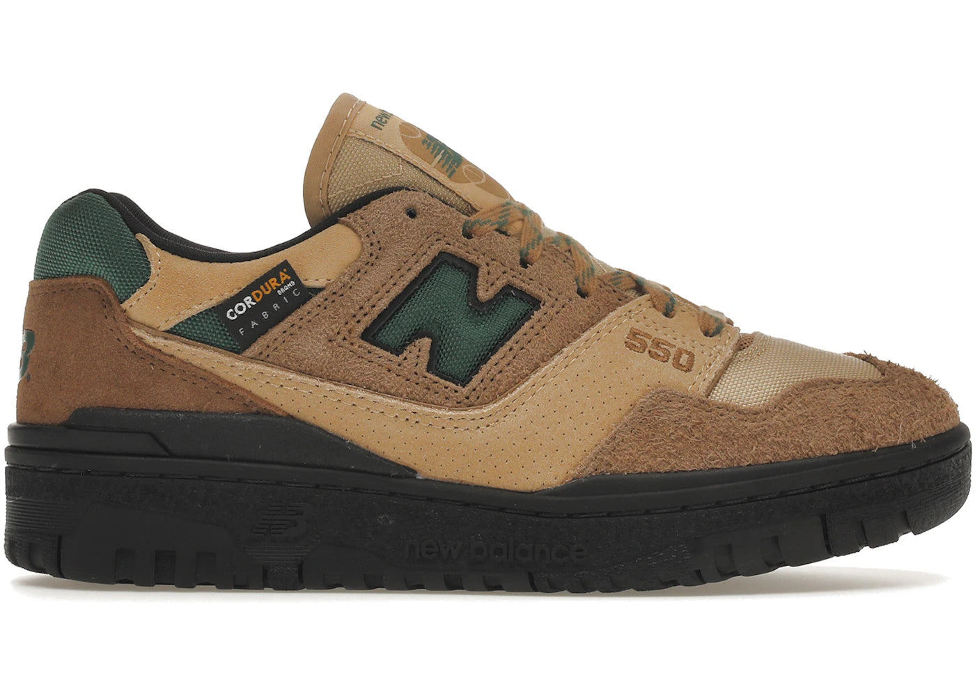 New Balance 550 taille ? Cordura Pack marron clair vert