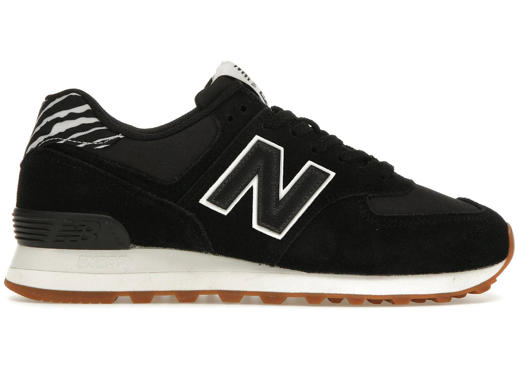 New Balance 574 Black Zebra
