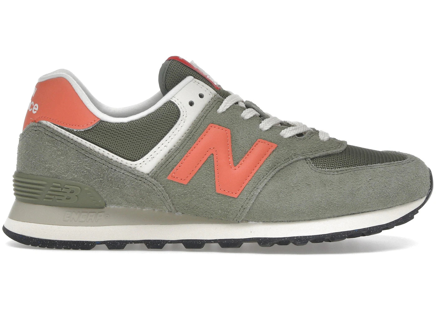 New Balance 574 Dark Olivine Flare