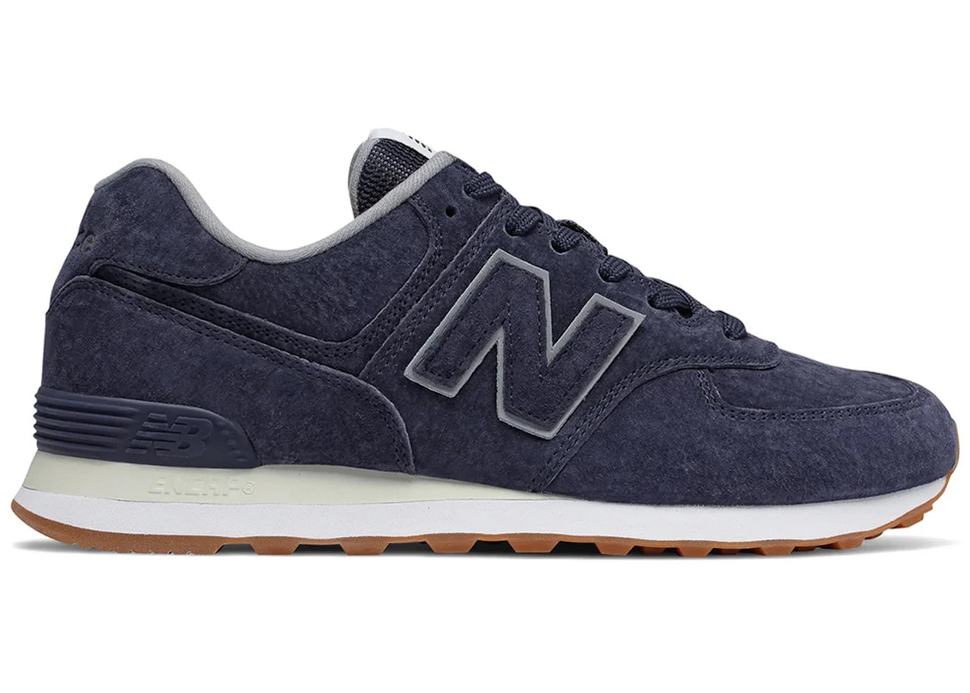 New Balance 574 Navy Blue Gum
