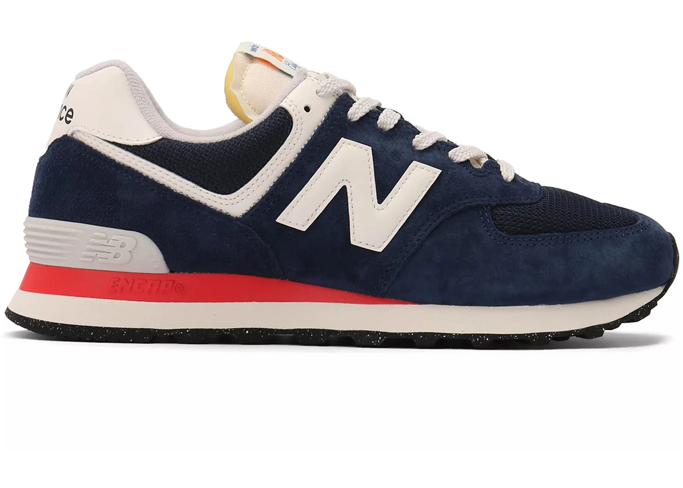 New Balance 574 Navy Sea Salt Red
