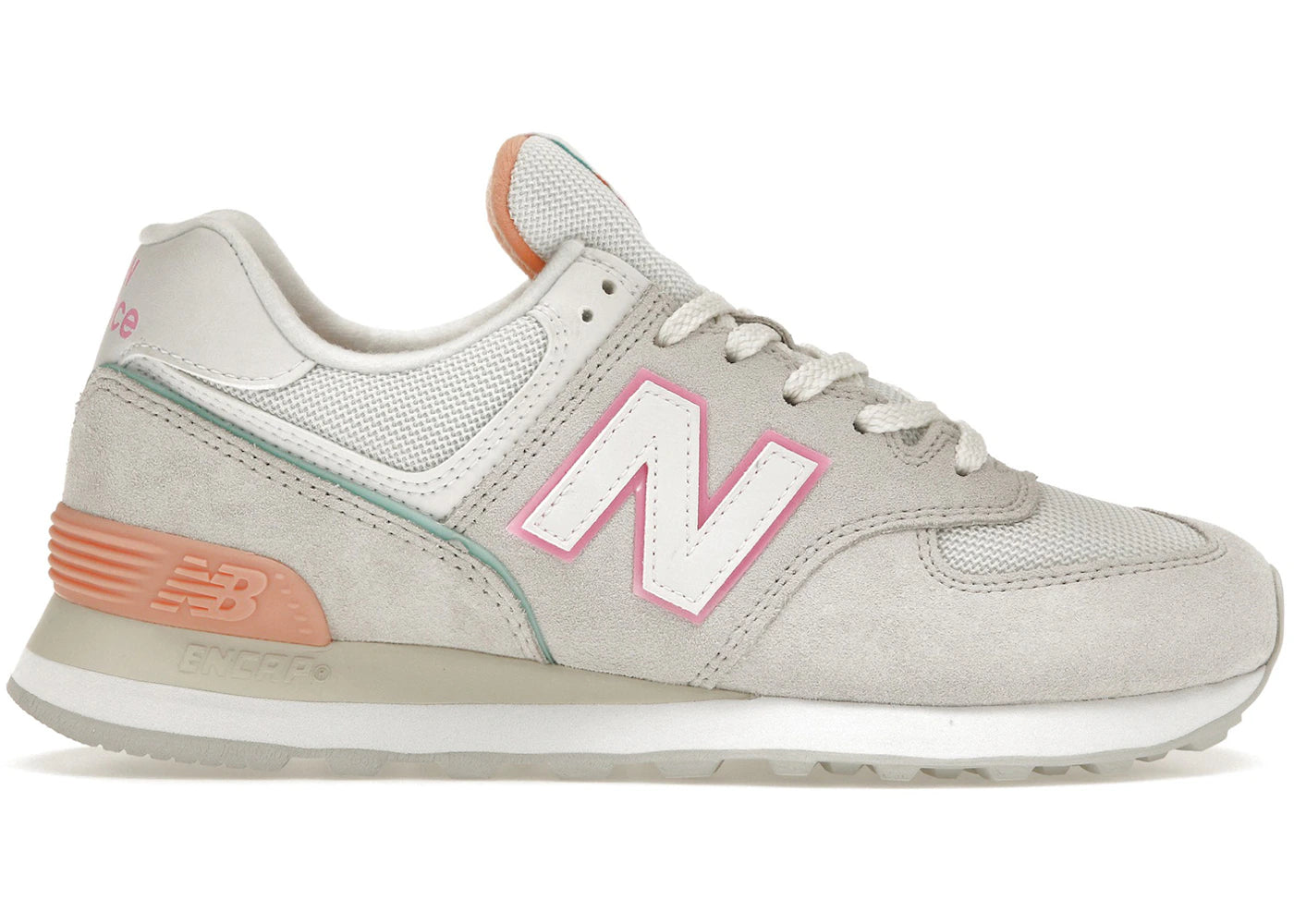 New Balance 574-Nimbus Cloud Peach Glaze (Women's)
