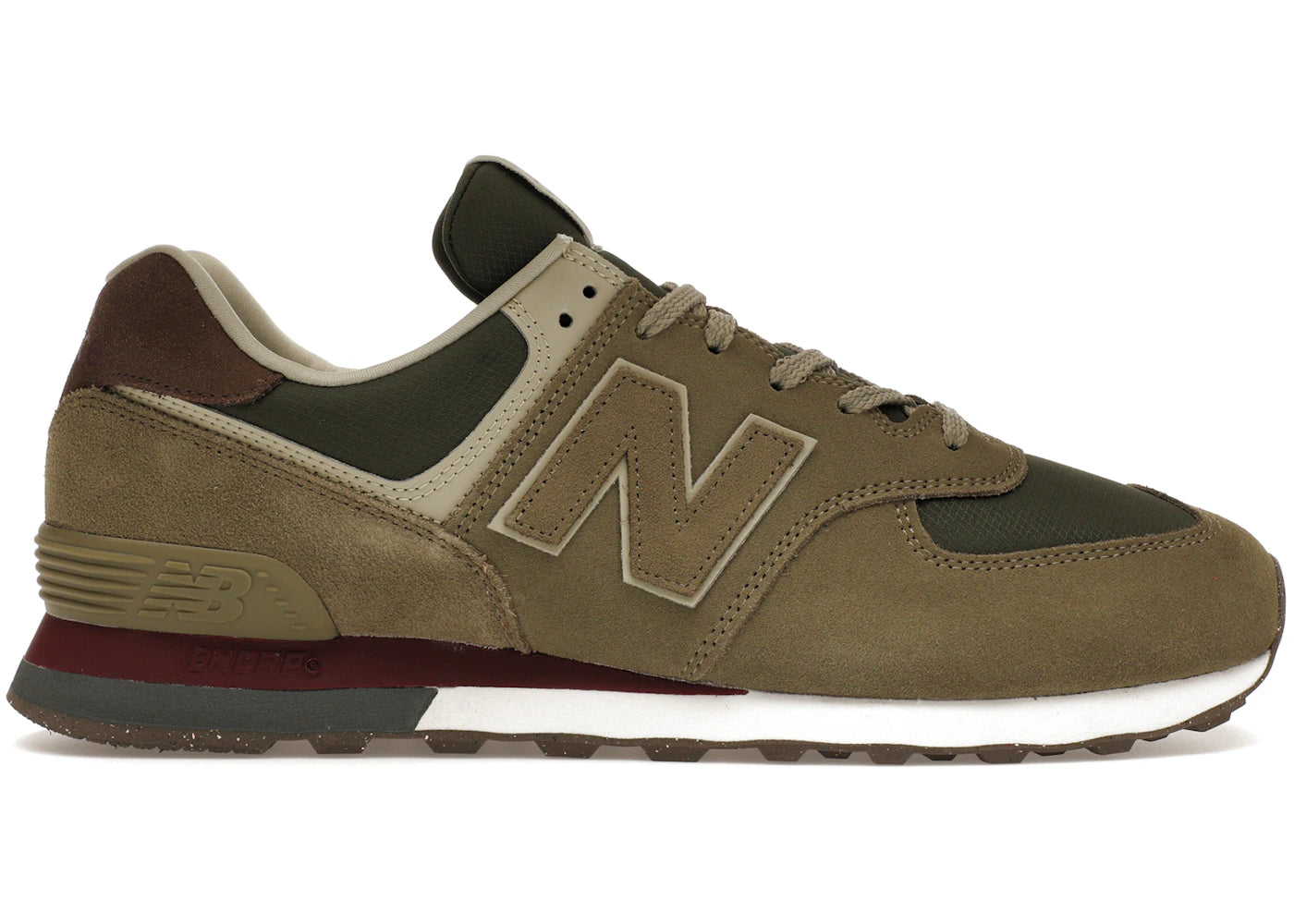 New Balance 574-Olive Bone