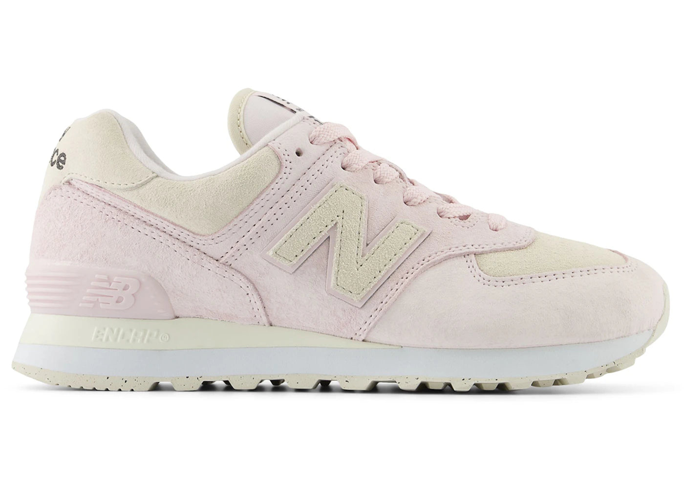 New Balance 574 Pink Granite Linen Sea Salt