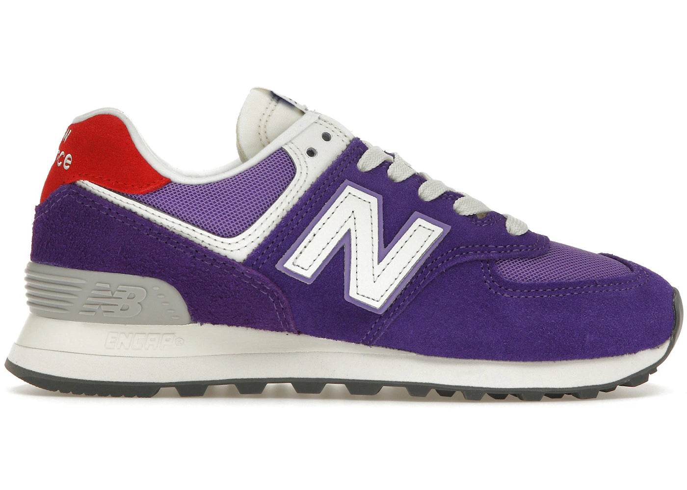 New Balance 574-Purple White Red (Women's)