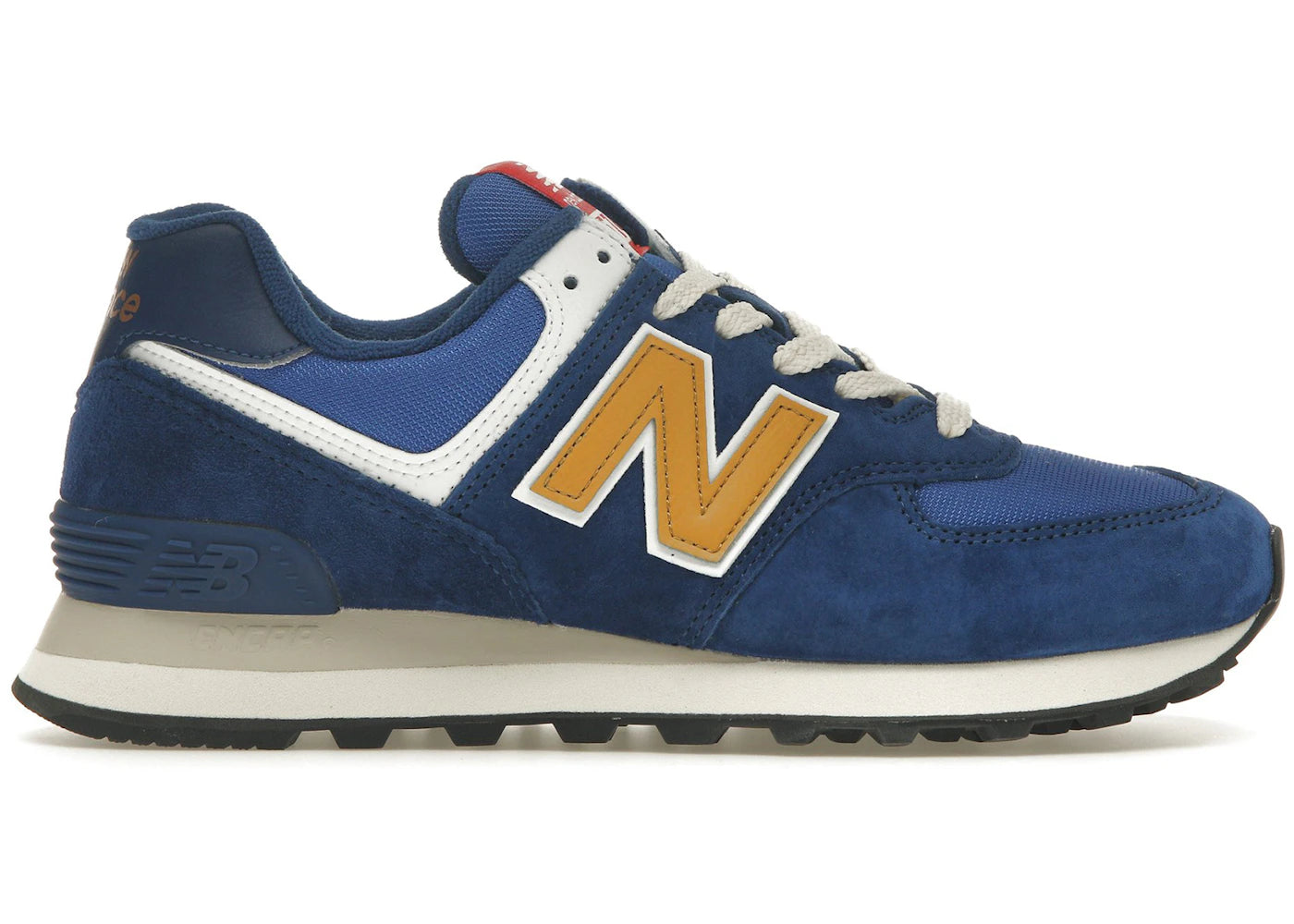 New Balance 574-Royal Blue Gold