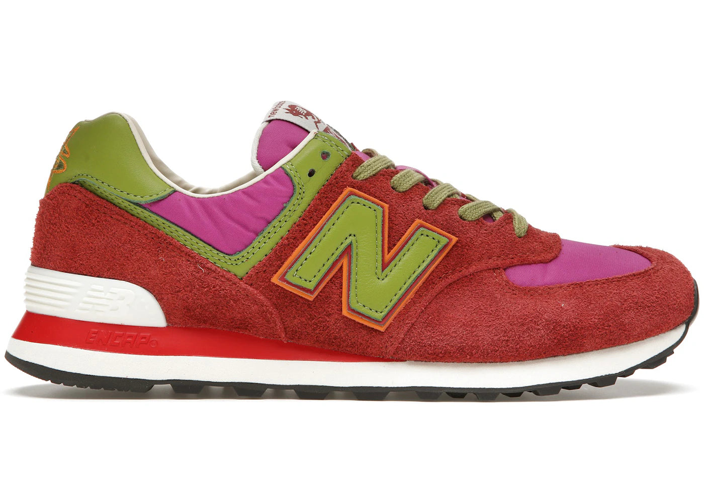 New Balance 574-Stray Rats Red