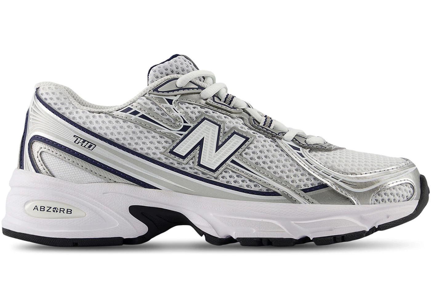 New Balance 740 Navy White