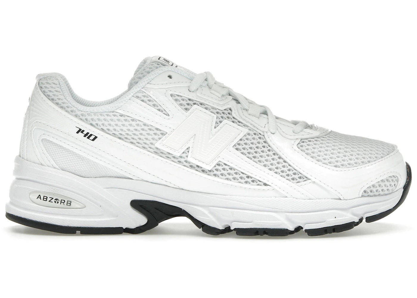 New Balance 740-Triple White