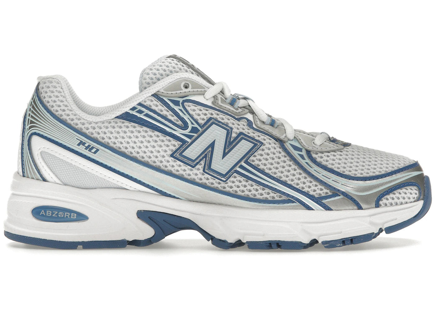 New Balance 740v2-White Ice Blue Sea Lime