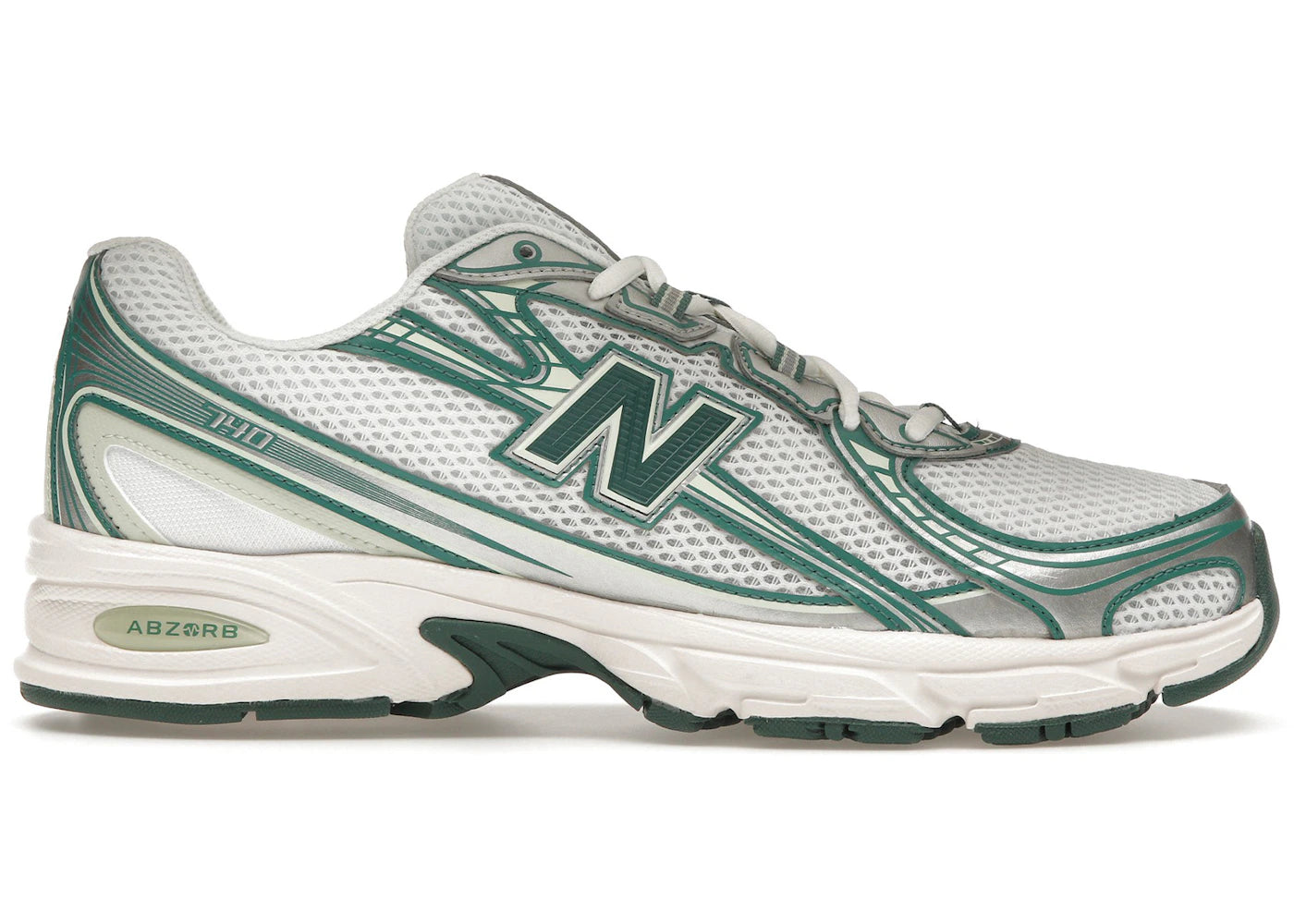 New Balance 740v2-White Marsh Green