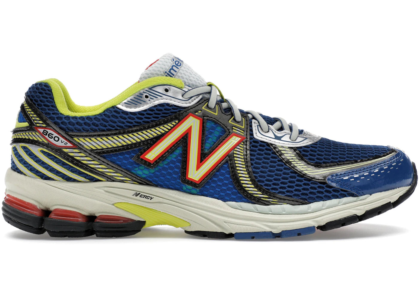 New Balance 860v2-Aimé Leon Dore Bleu Jaune