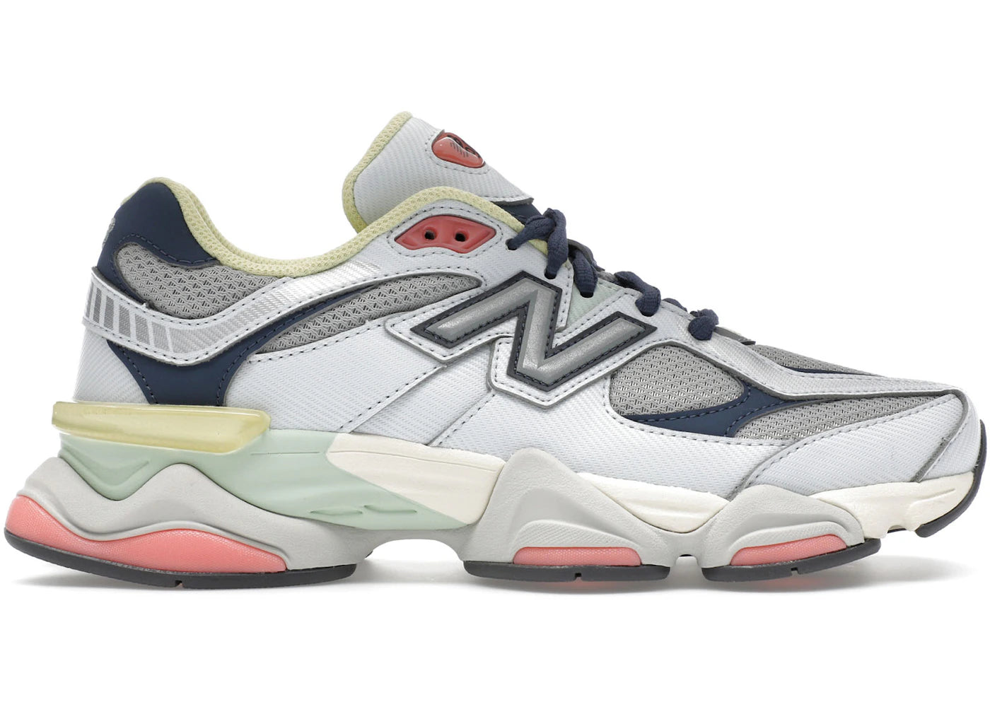 New Balance 9060-Grey Yellow Navy