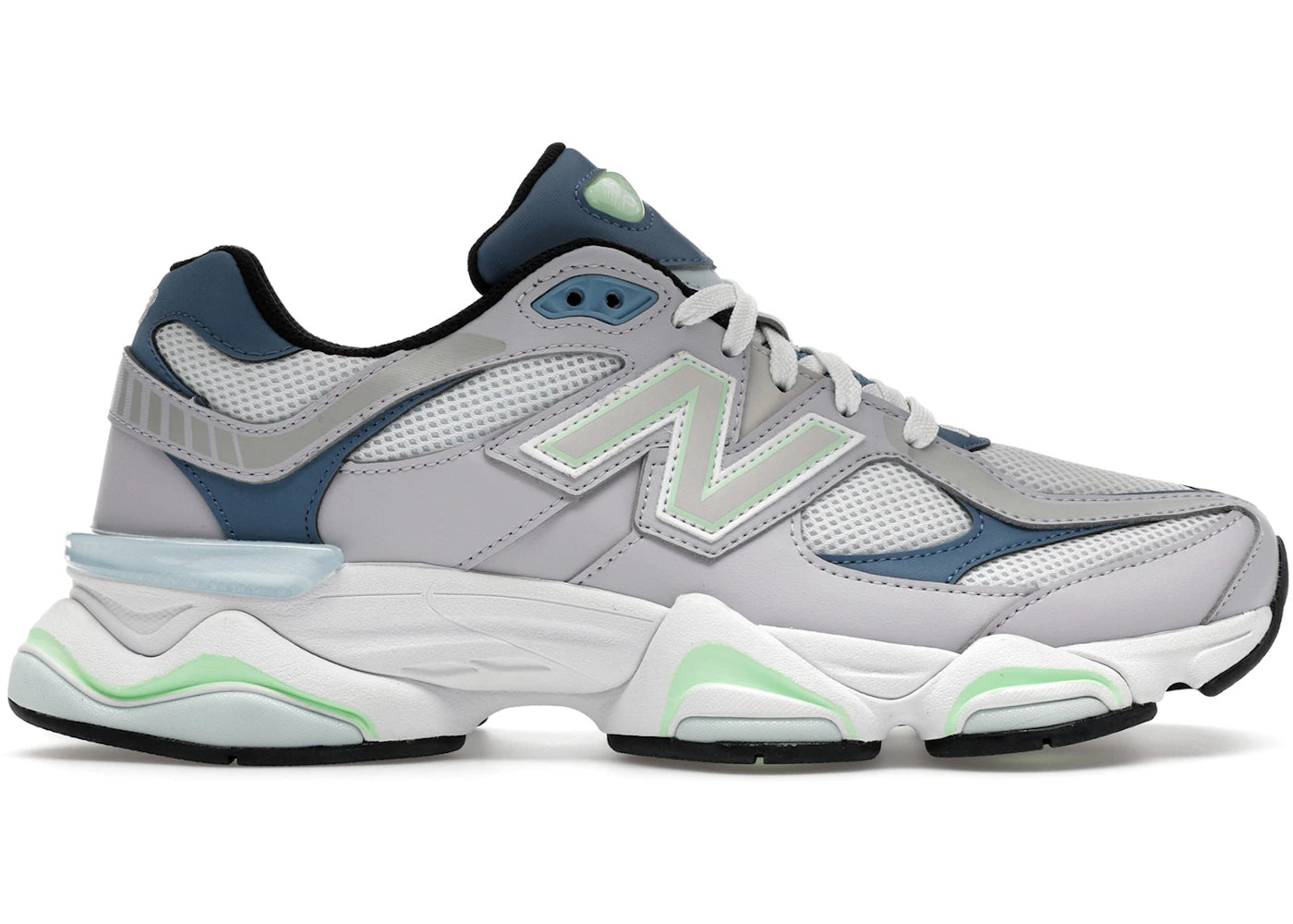 New Balance 9060 Pearl Grey Shoreline Blue