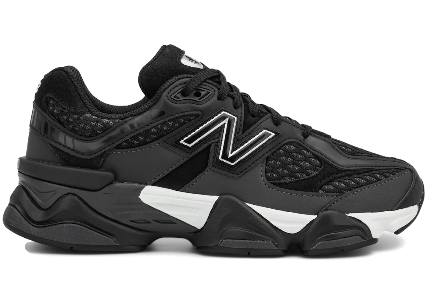 New Balance 9060-Shoe Palace Black Silver (GS)