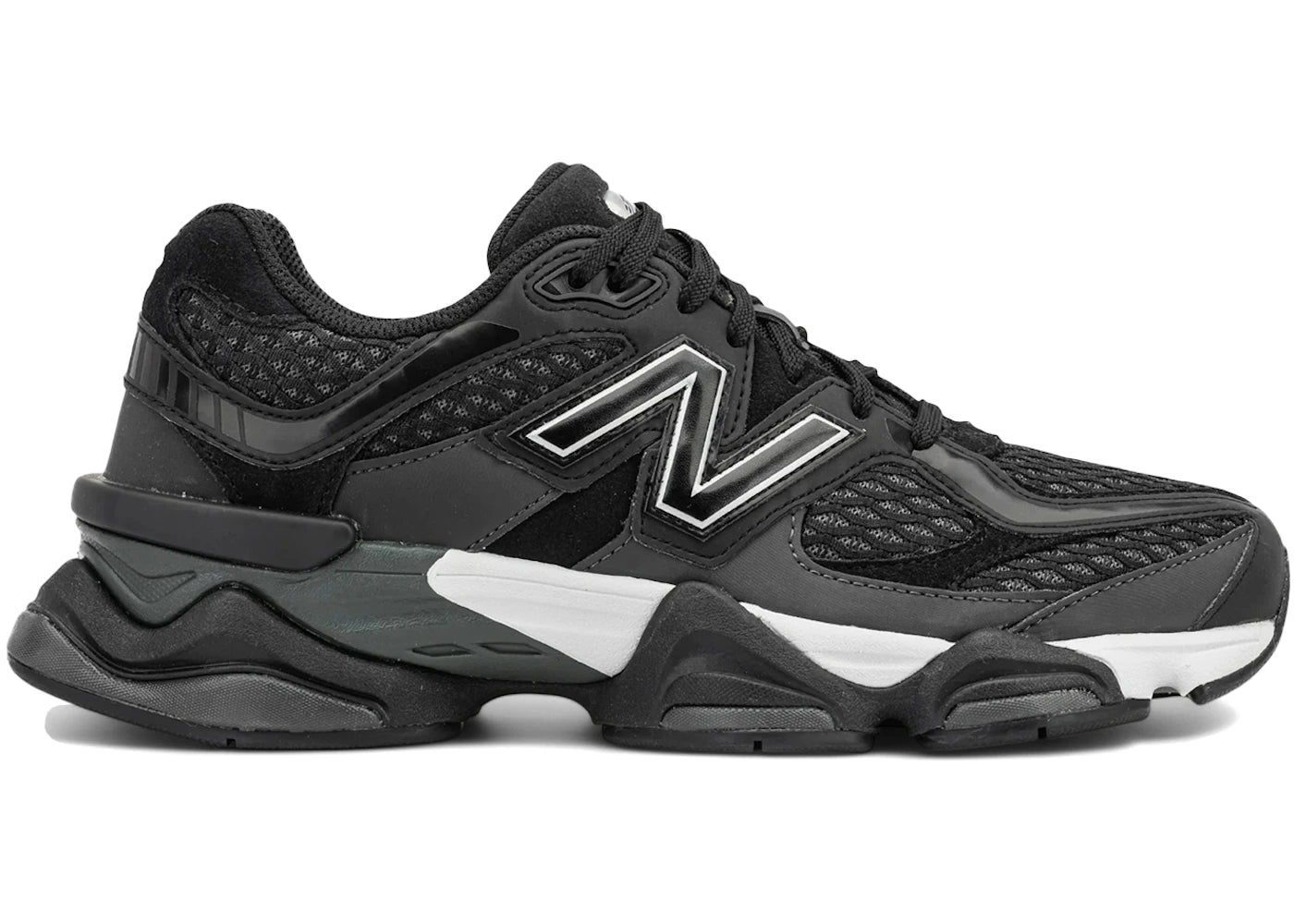 Chaussures New Balance 9060, Palais Noir Argent
