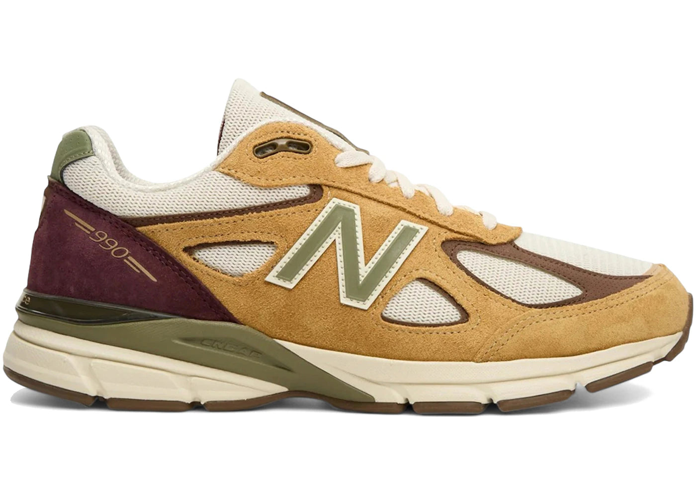 New Balance 990v4 MiUSA Concepts Patina - main view