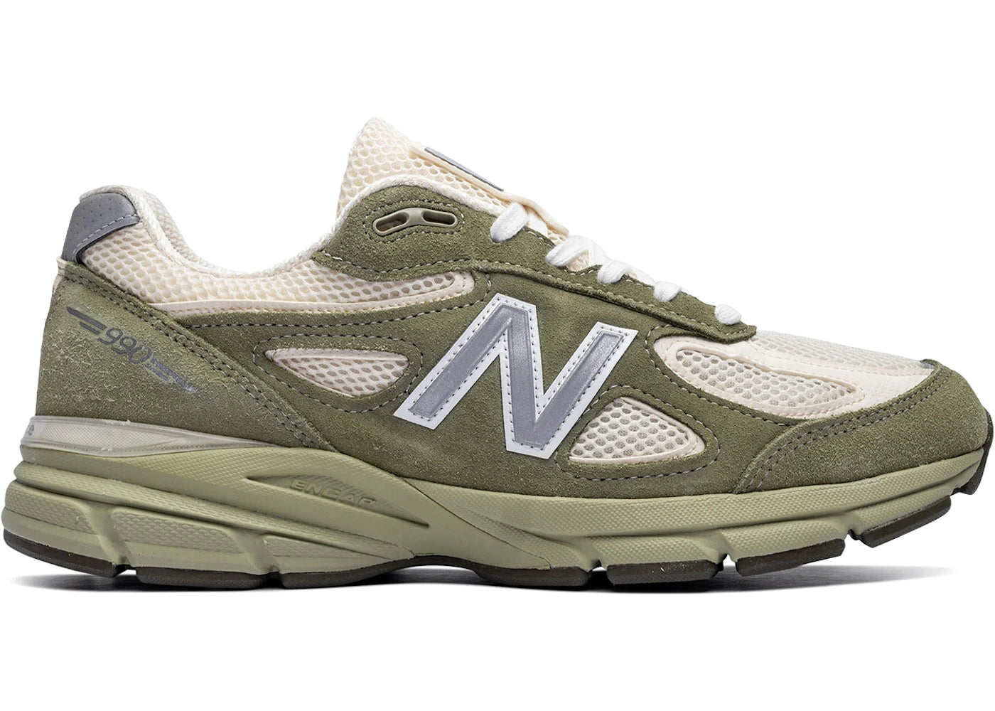 New Balance 990v4 MiUSA Olive Leaf