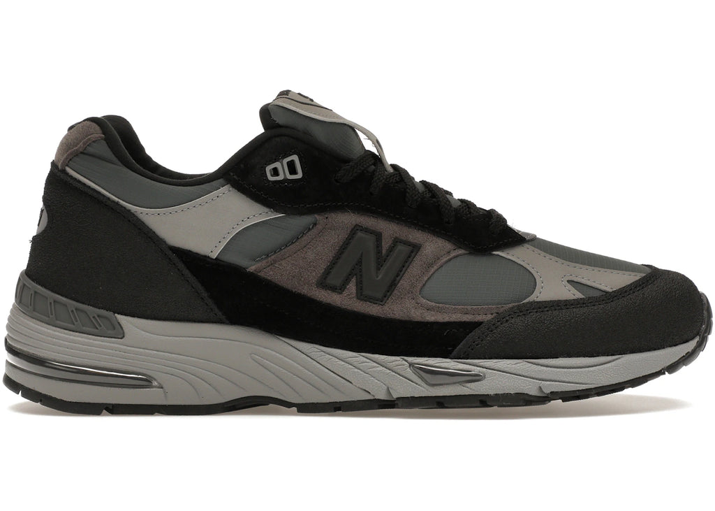 New Balance 991v1 MiUK Urban Winter Pack Black - main view