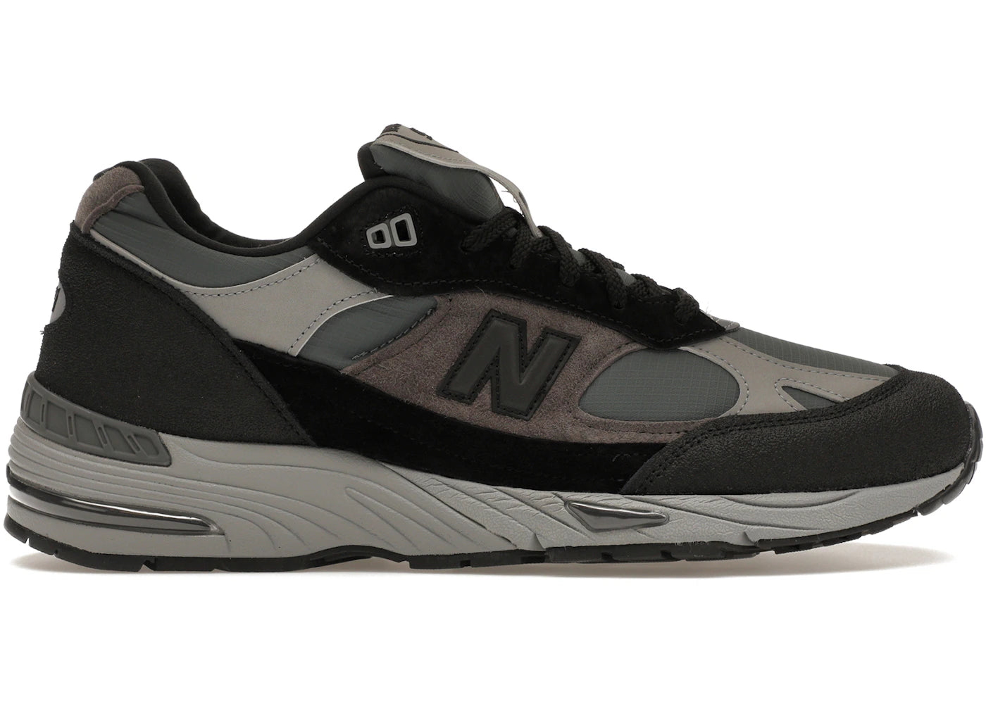 New Balance 991v1 MiUK Urban Winter Pack Black - main view