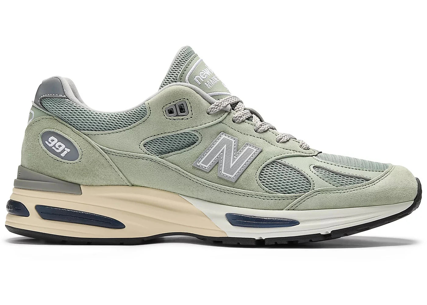 New Balance 991v2 MiUK Sea Grass