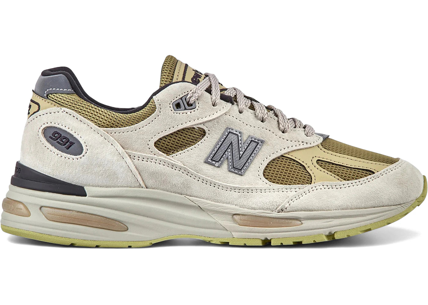 New Balance 991v2 MiUK Silver Birch