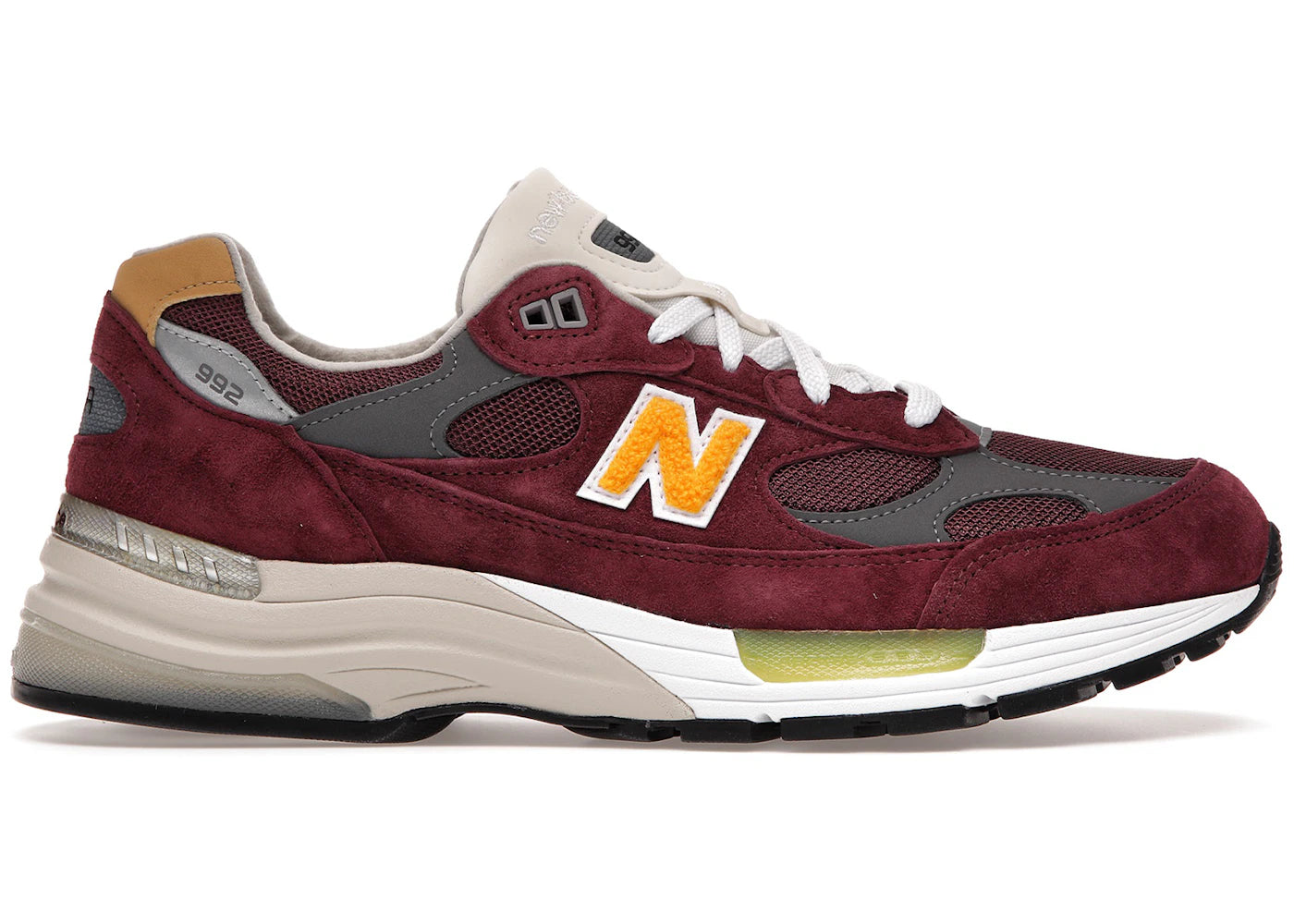 New Balance 992-Burgundy Gold