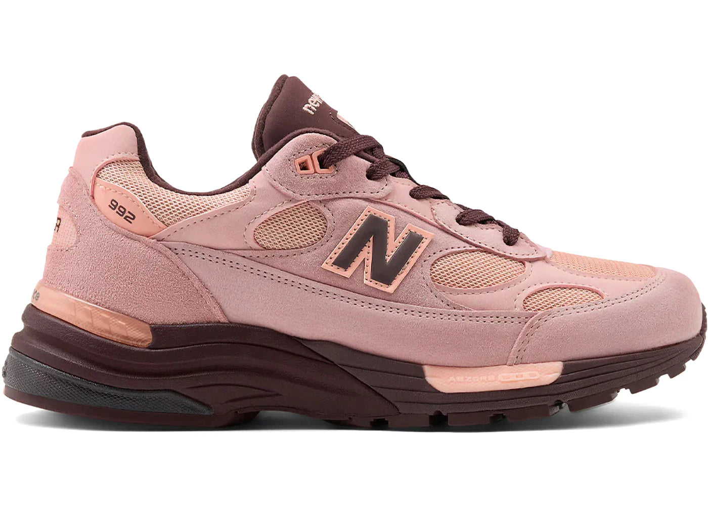New Balance 992 MiUSA Pink Chalk - main view