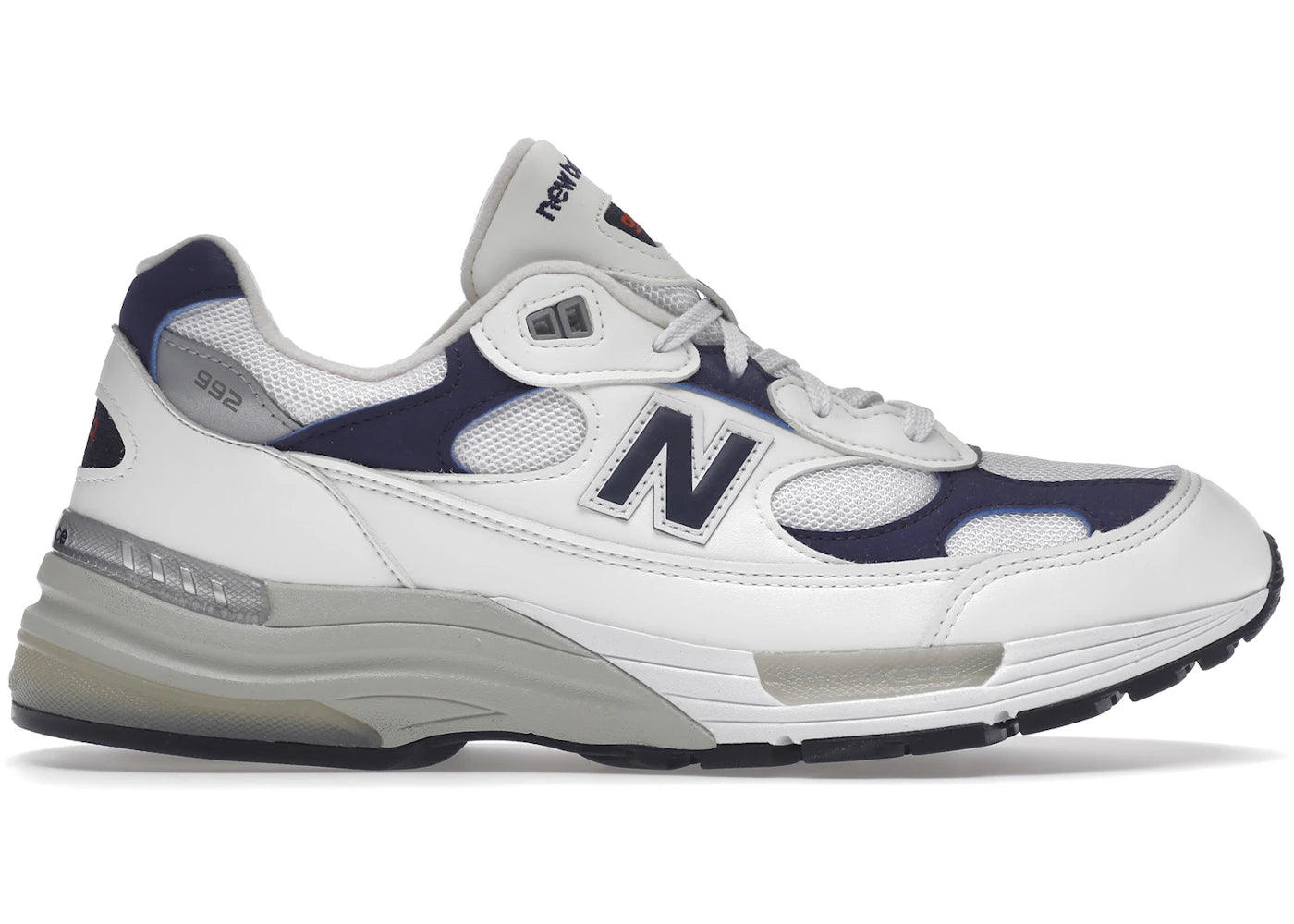 New Balance 992-White Navy