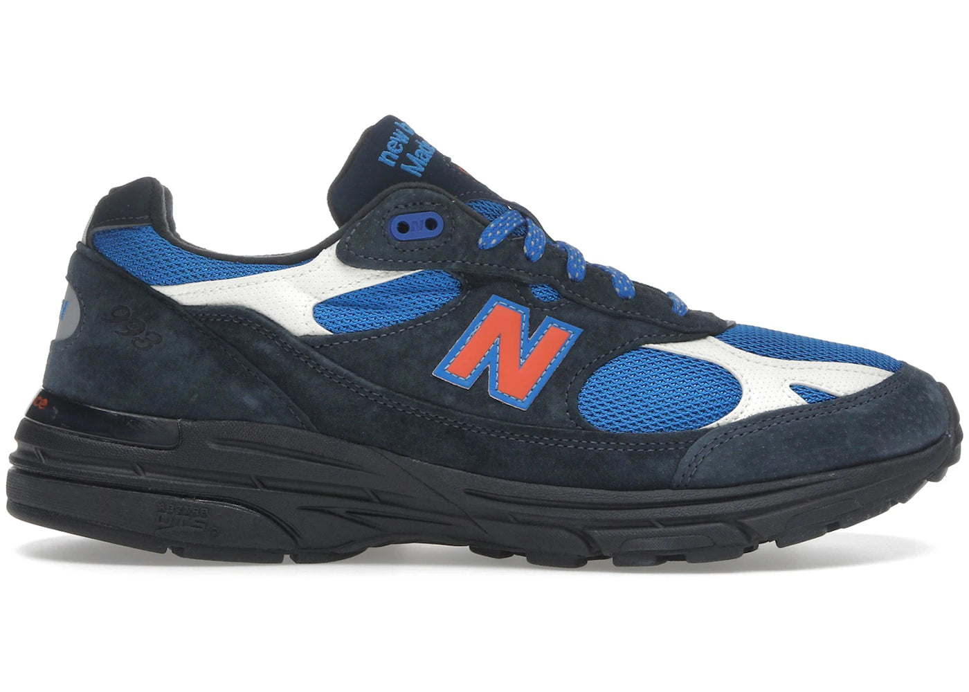 New Balance 993 MiUSA Kith Madison Square Garden Navy