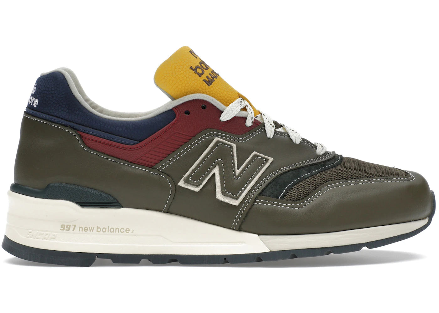 New Balance 997-MiUSA Aimé Leon Dore Dark Moss Angora